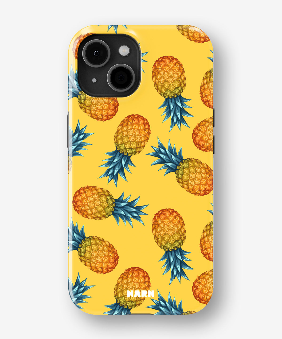 iPhone 14 Plus Tough Case – Sunny Pineapple - View 1