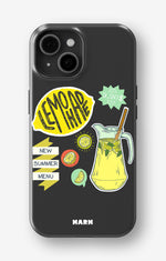 iPhone 14 Plus Tough Case – Lemon Summer - View 1