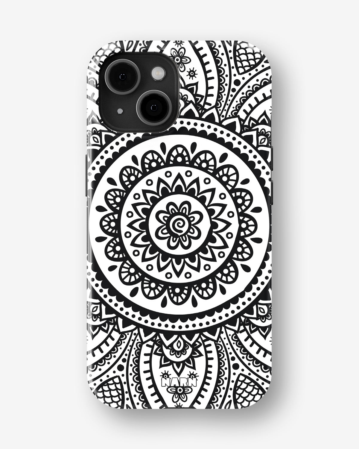 iPhone 14 Plus Tough Case – Henna Mandala - View 1