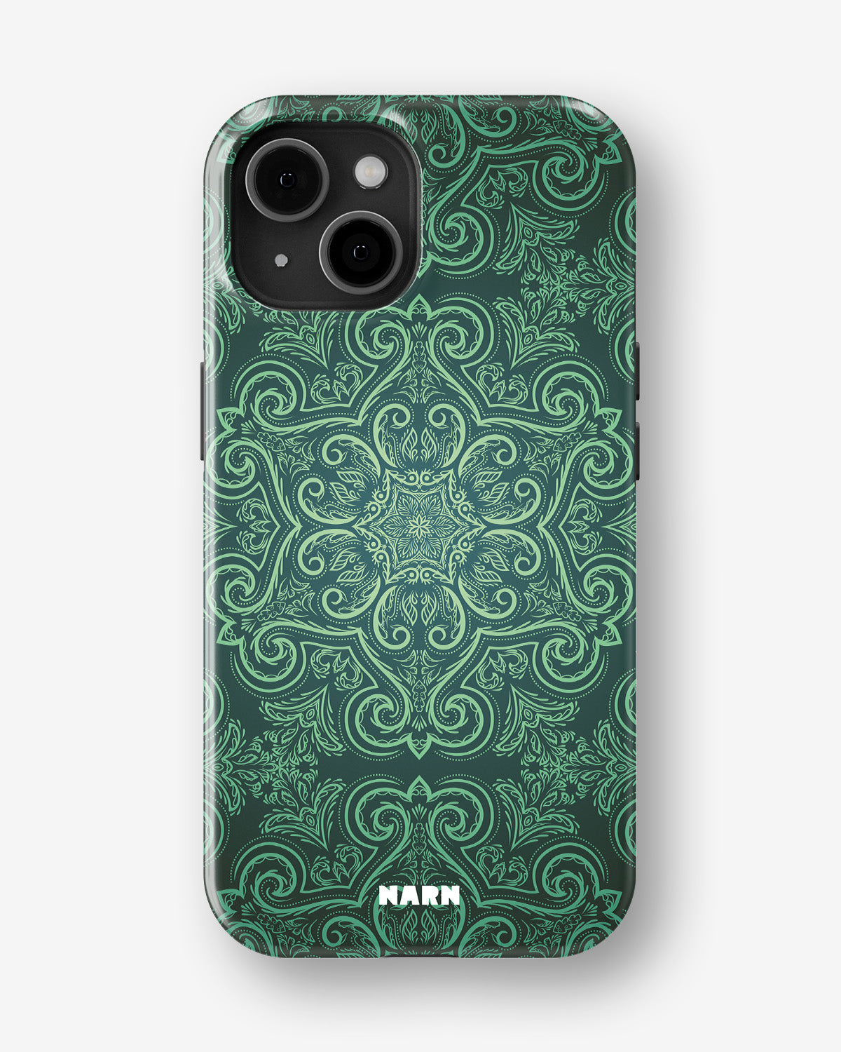iPhone 14 Plus Tough Case – Retro Forest - View 1
