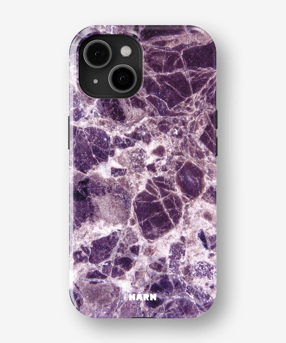 iPhone 14 Plus Tough Case – Purple Marble - View 1