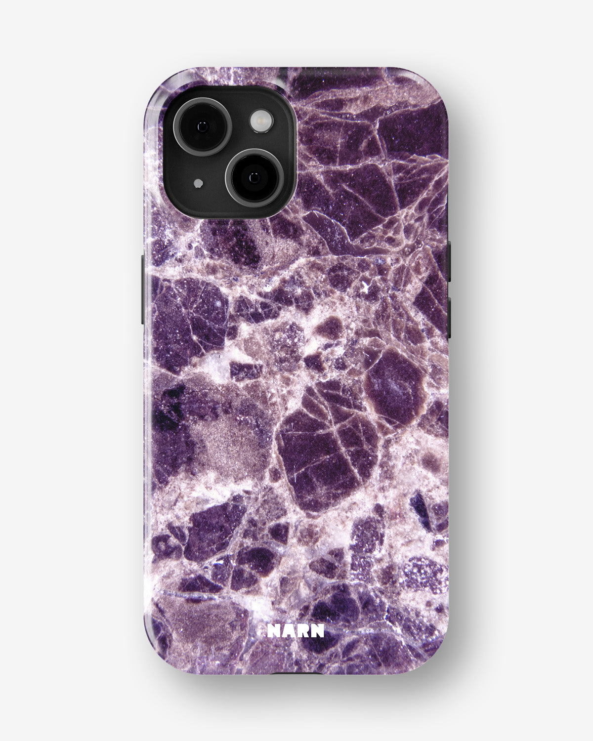 iPhone 14 Plus Tough Case – Purple Marble - View 1