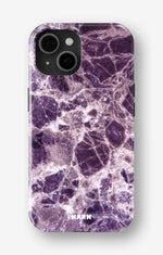 iPhone 14 Plus Tough Case – Purple Marble - View 1