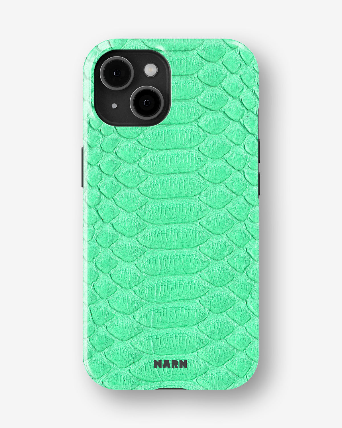 iPhone 14 Plus Tough Case – Turquoise Snake - View 1