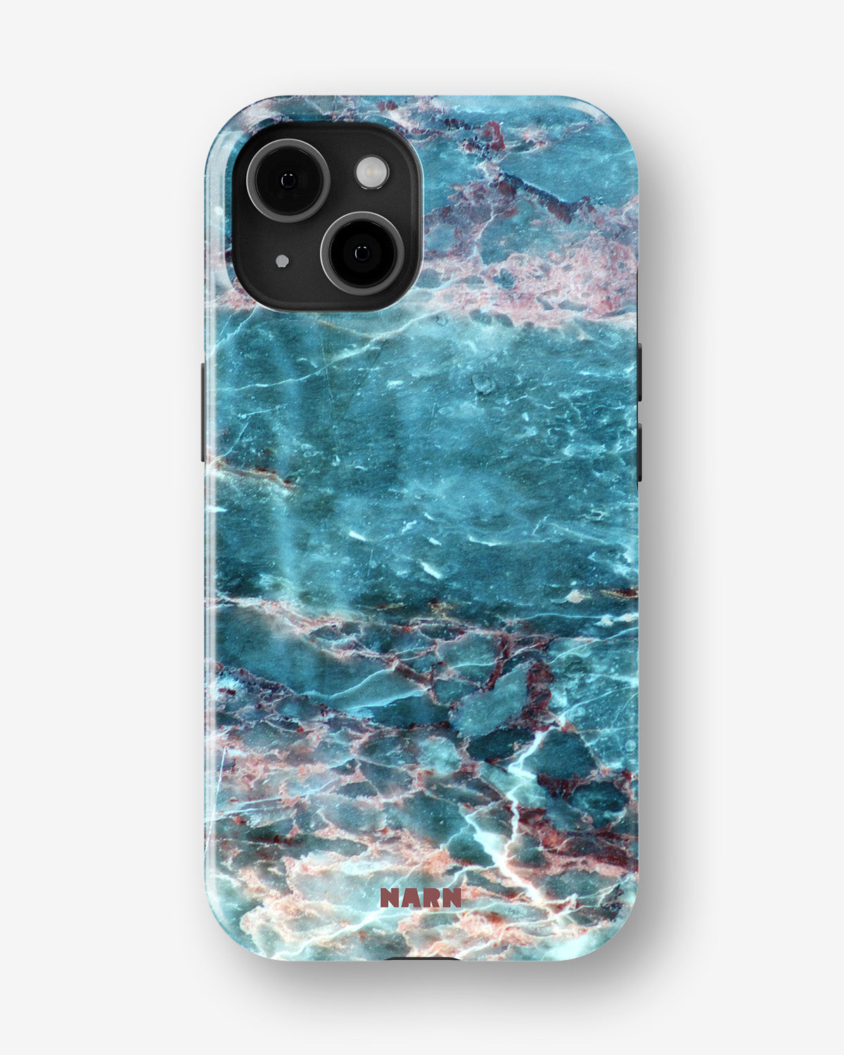 iPhone 14 Plus Tough Case – Icy Marble - View 1