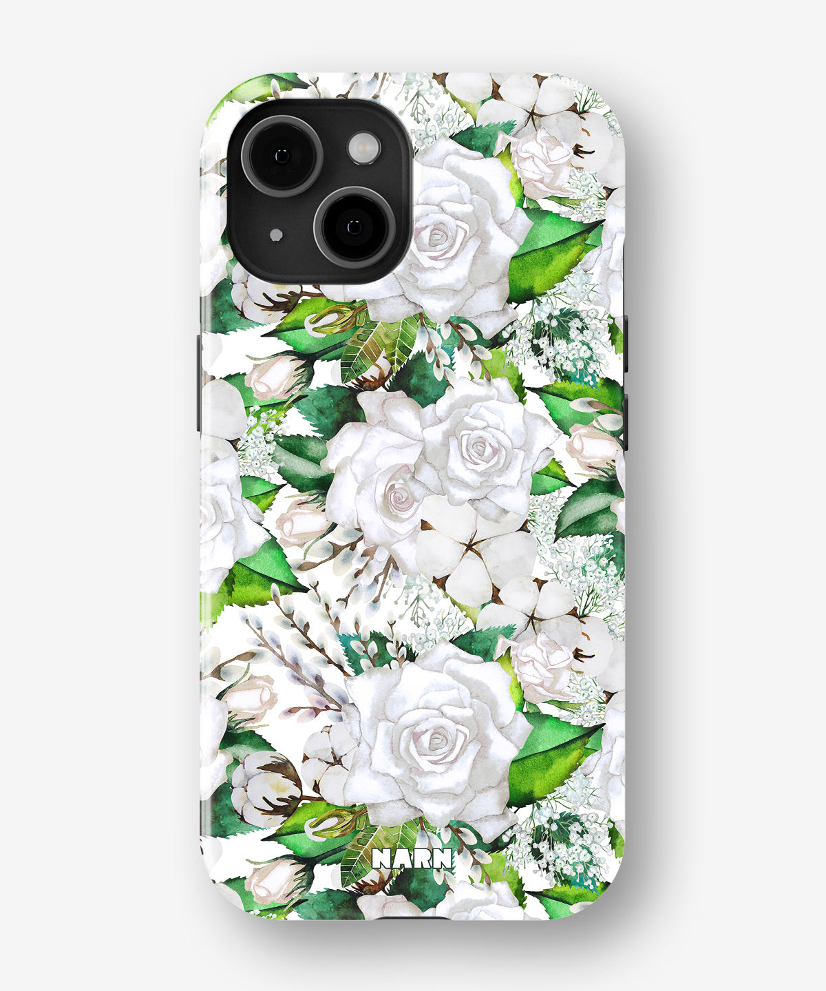 iPhone 14 Plus Tough Case – White Bloom - View 1