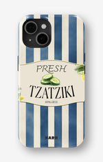 iPhone 14 Plus Tough Case – Greek Blues - View 1