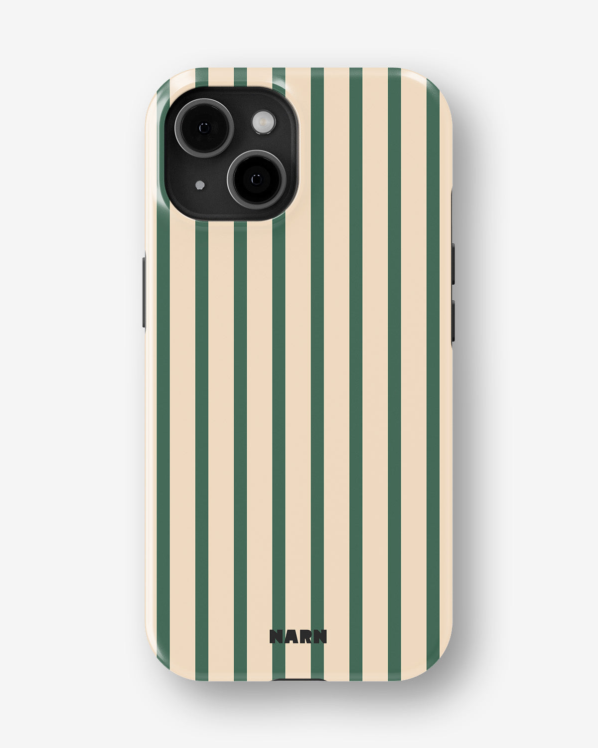 iPhone 14 Plus Tough Case – Evergreen Stripe - View 1