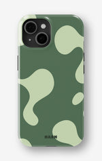 iPhone 14 Plus Tough Case – Green Blend - View 1