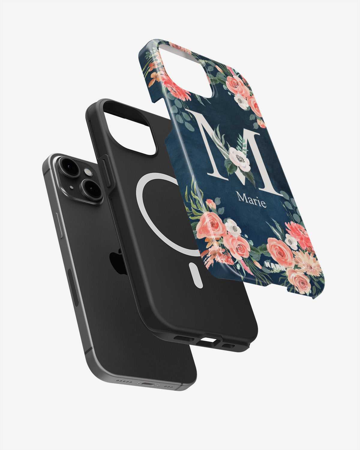 iPhone 14 Plus Tough Case – Custom - Floral - View 2