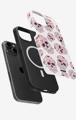 iPhone 14 Plus Tough Case – Calavera Skulls - View 2
