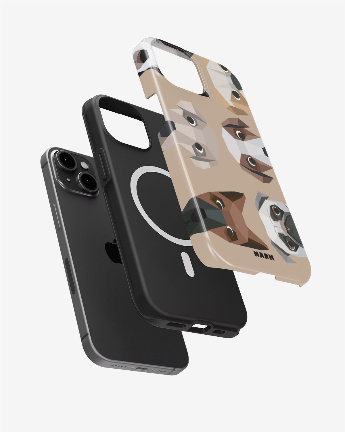 iPhone 14 Plus Tough Case – Cute Dogs - View 2
