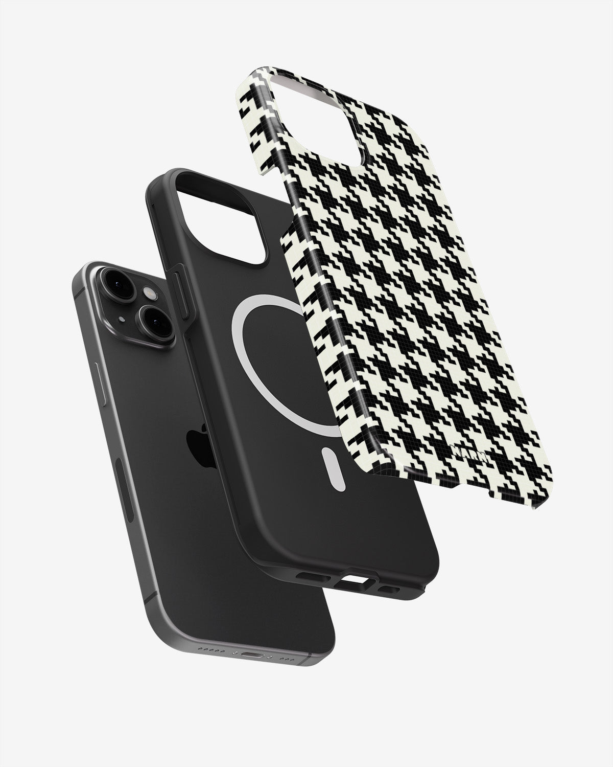 iPhone 14 Plus Tough Case – Houndstooth - View 2