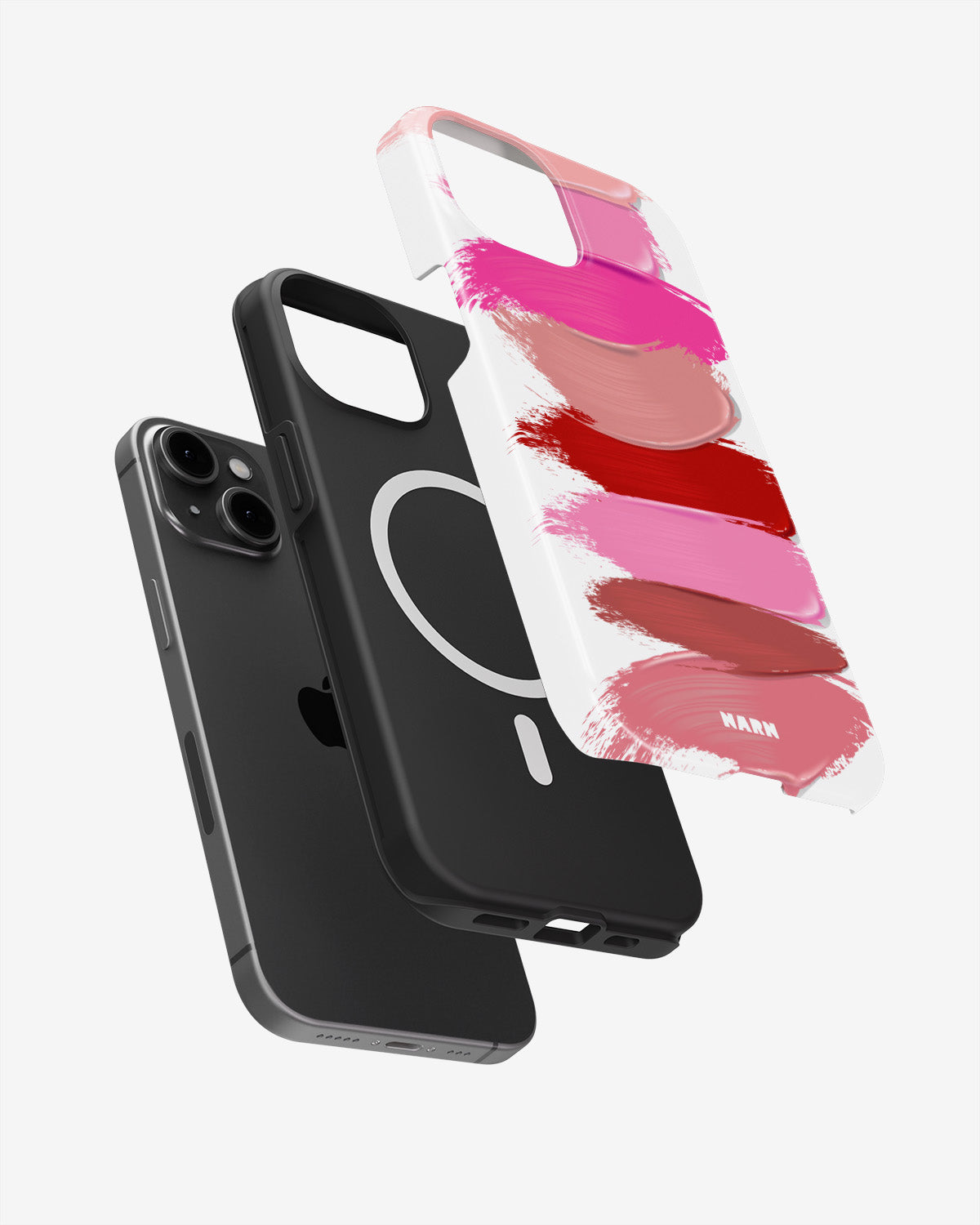 iPhone 14 Plus Tough Case – Lipstick Smears - View 2