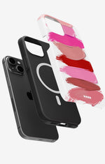 iPhone 14 Plus Tough Case – Lipstick Smears - View 2