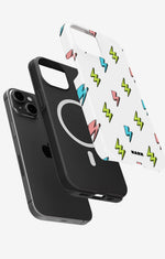 iPhone 14 Plus Tough Case – Lightning Bolts - View 2