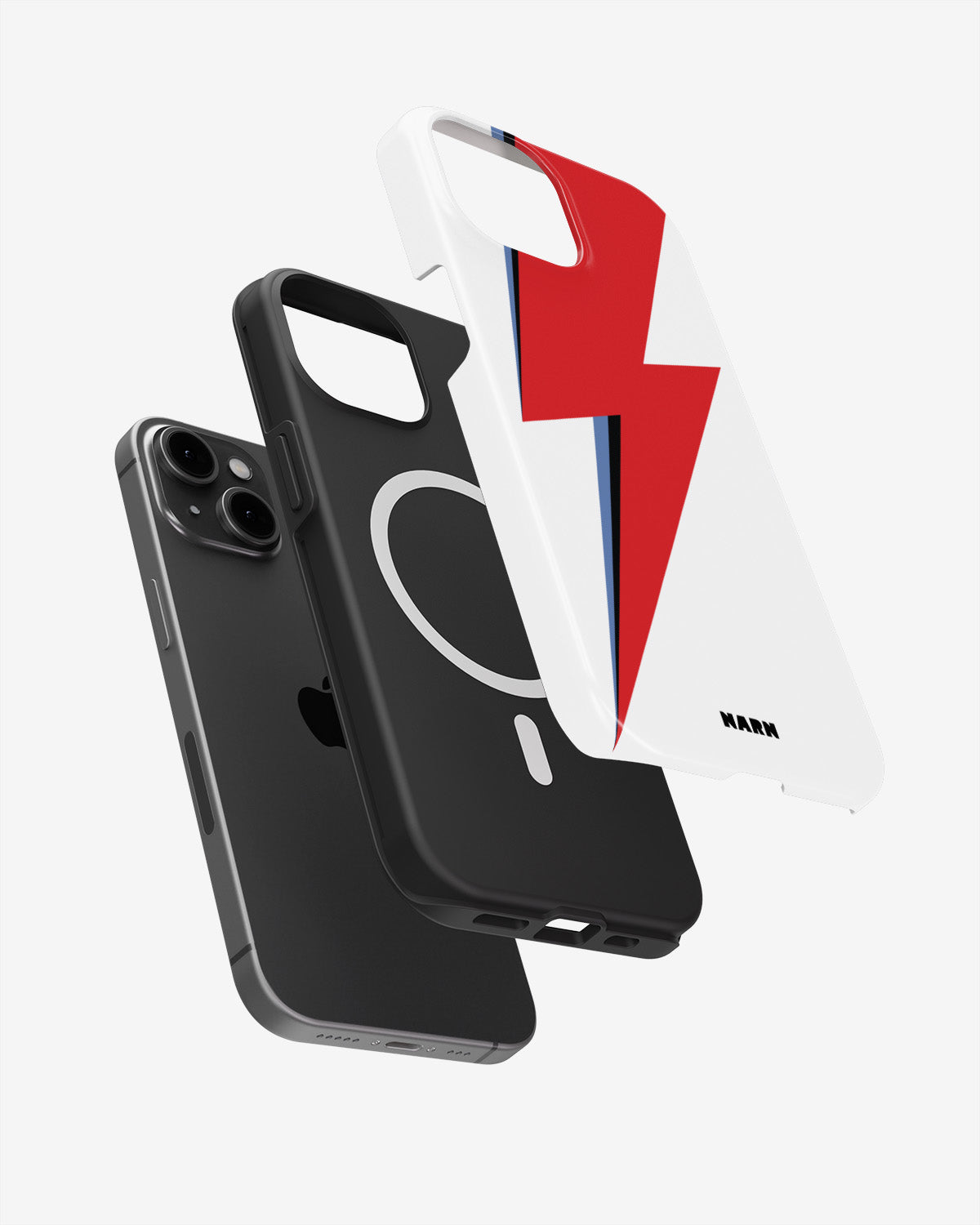 iPhone 14 Plus Tough Case – White Bowie  - View 2