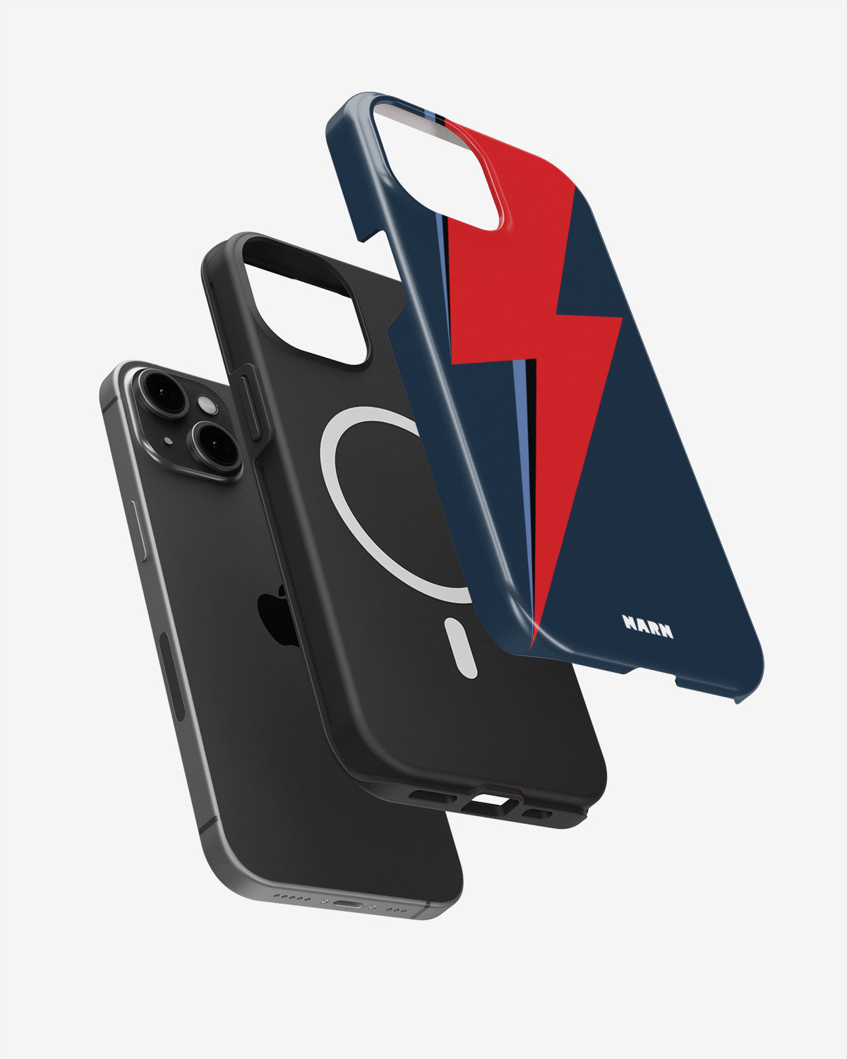 iPhone 14 Plus Tough Case – Blue Bowie - View 2