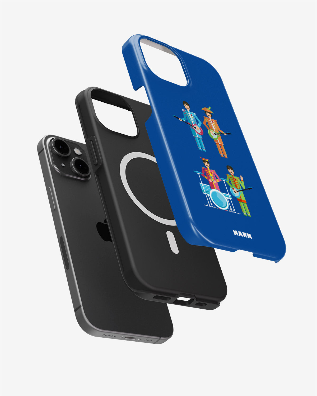 iPhone 14 Plus Tough Case – Beatles Blue - View 2