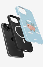 iPhone 14 Plus Tough Case – Dreamy Pig - View 2