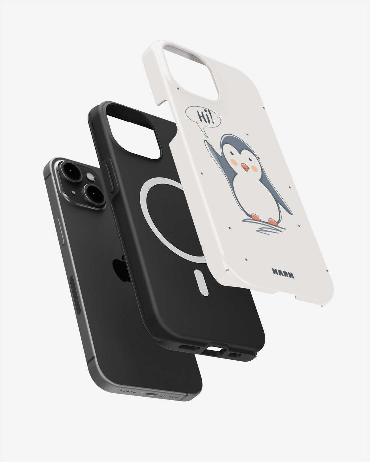 iPhone 14 Plus Tough Case – Cute Penguin - View 2