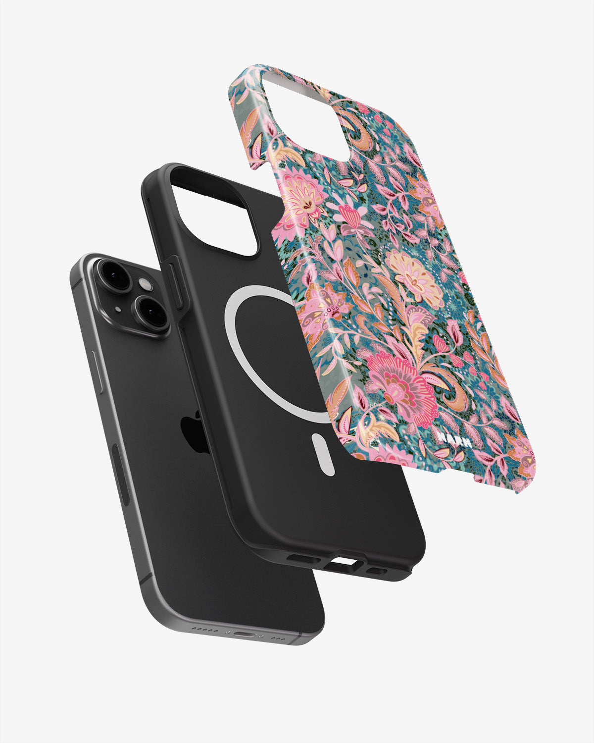 iPhone 14 Plus Tough Case – Fantasy Flowers - View 2
