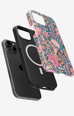 iPhone 14 Plus Tough Case – Fantasy Flowers - View 2