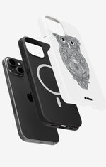 iPhone 14 Plus Tough Case – Owl - View 2