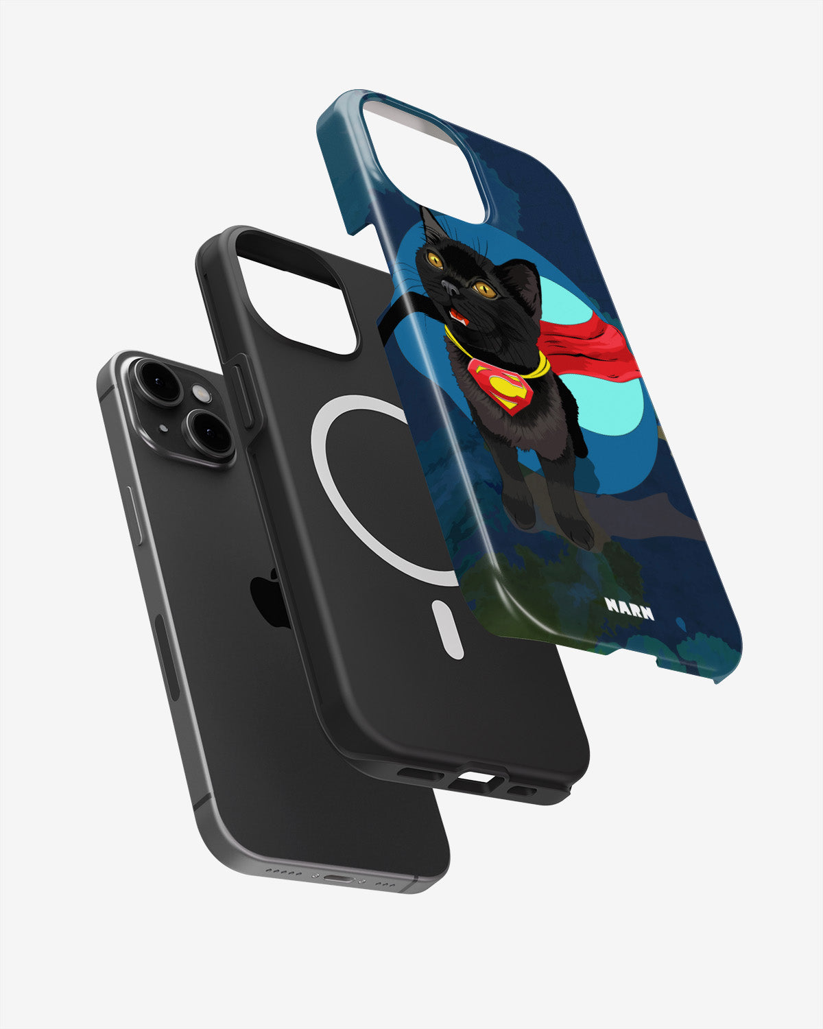 iPhone 14 Plus Tough Case – Super Cat - View 2