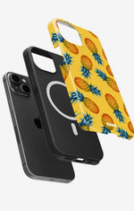 iPhone 14 Plus Tough Case – Sunny Pineapple - View 2