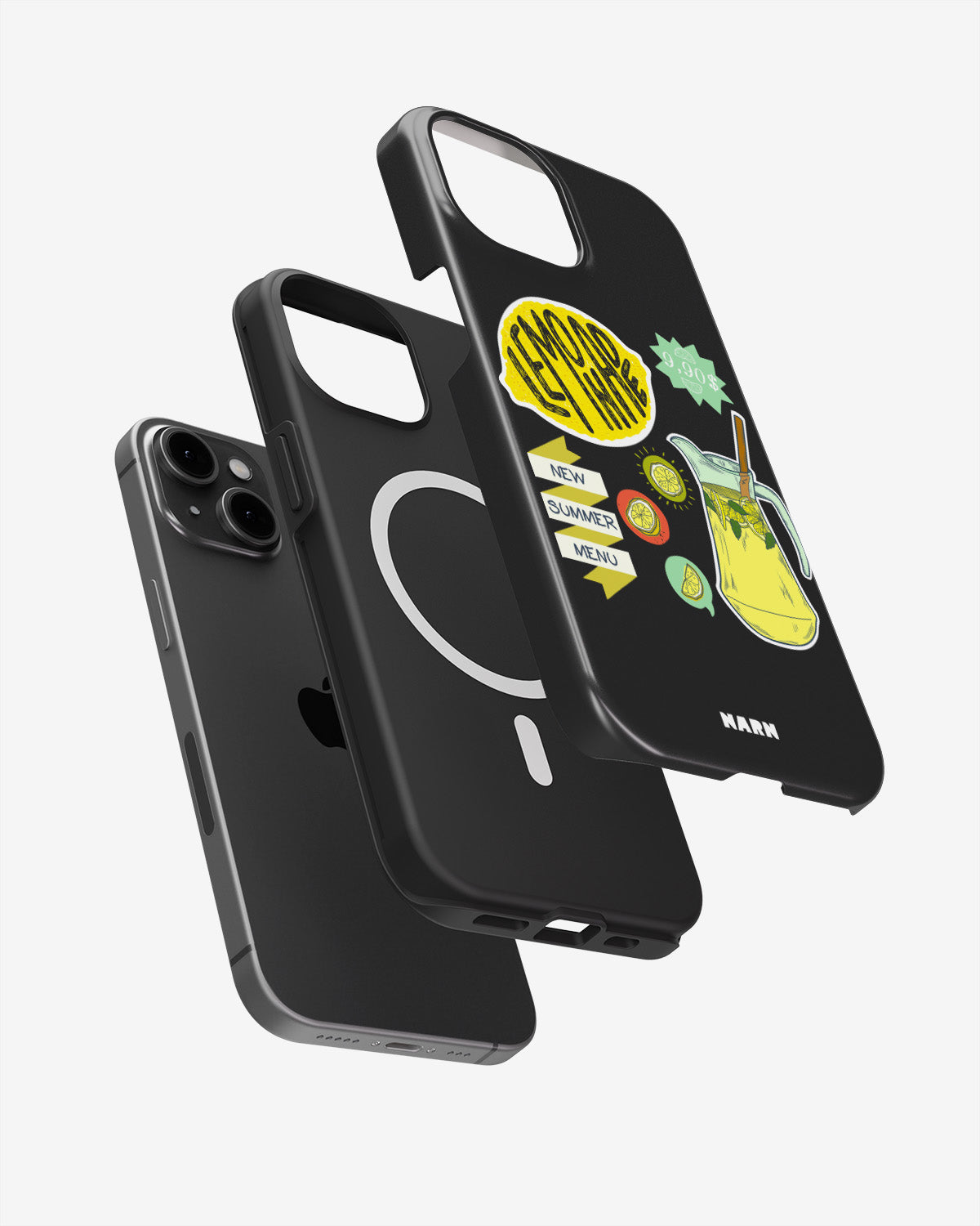 iPhone 14 Plus Tough Case – Lemon Summer - View 2