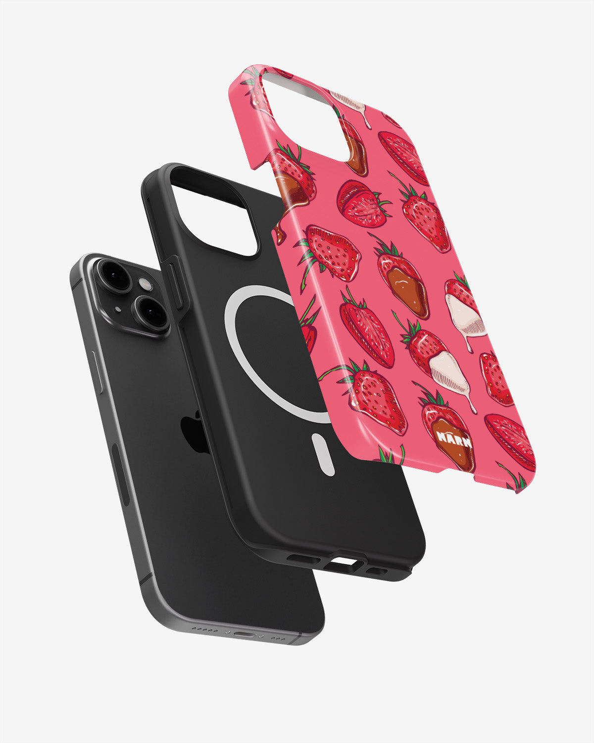 iPhone 14 Plus Tough Case – Strawberry Chocolate - View 2