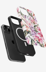 iPhone 14 Plus Tough Case – Watercolor Flowers - View 2