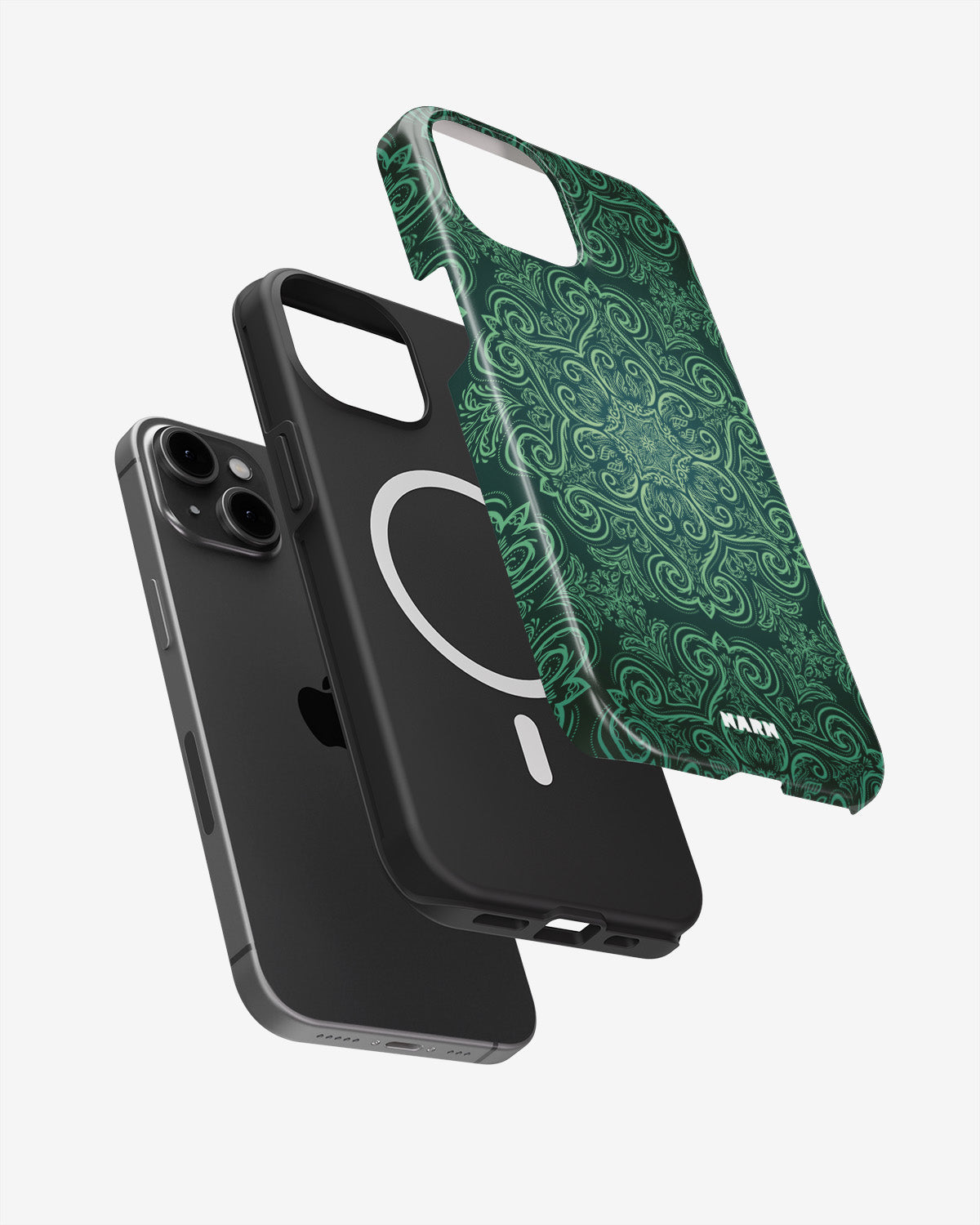 iPhone 14 Plus Tough Case – Retro Forest - View 2