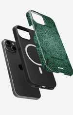 iPhone 14 Plus Tough Case – Retro Forest - View 2