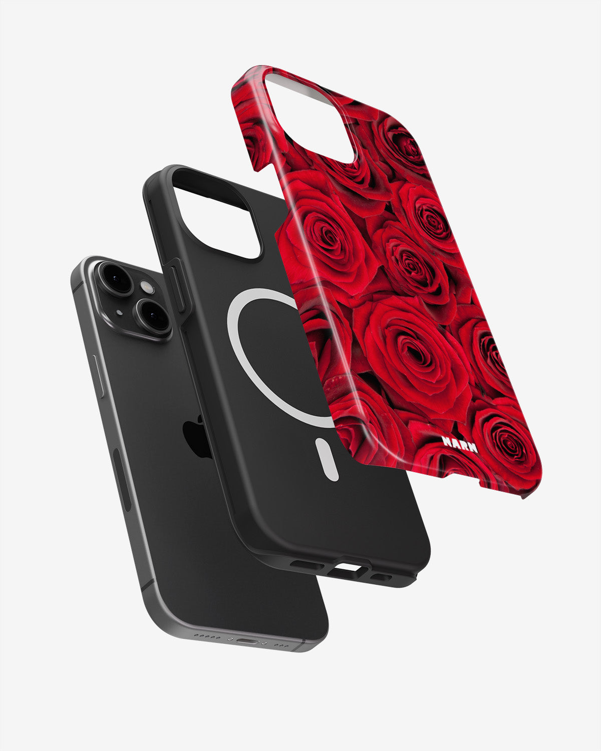 iPhone 14 Plus Tough Case – Red Roses - View 2