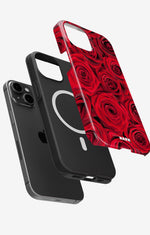 iPhone 14 Plus Tough Case – Red Roses - View 2