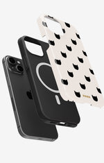 iPhone 14 Plus Tough Case – Kitty Dots - View 2