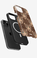 iPhone 14 Plus Tough Case – Leopard Gaze - View 2
