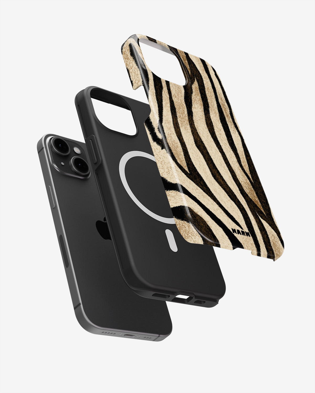 iPhone 14 Plus Tough Case – Wild Zebra - View 2