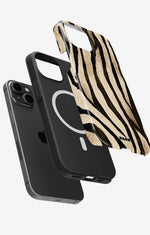 iPhone 14 Plus Tough Case – Wild Zebra - View 2