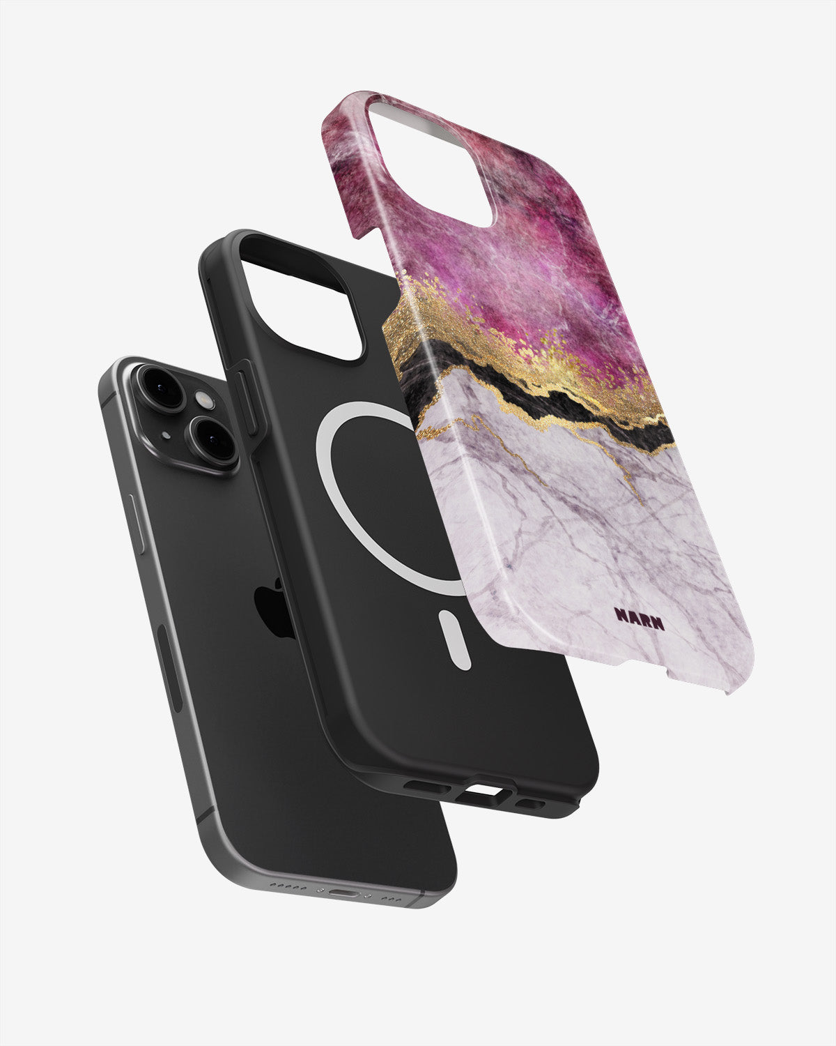 iPhone 14 Plus Tough Case – Pink Dream - View 2
