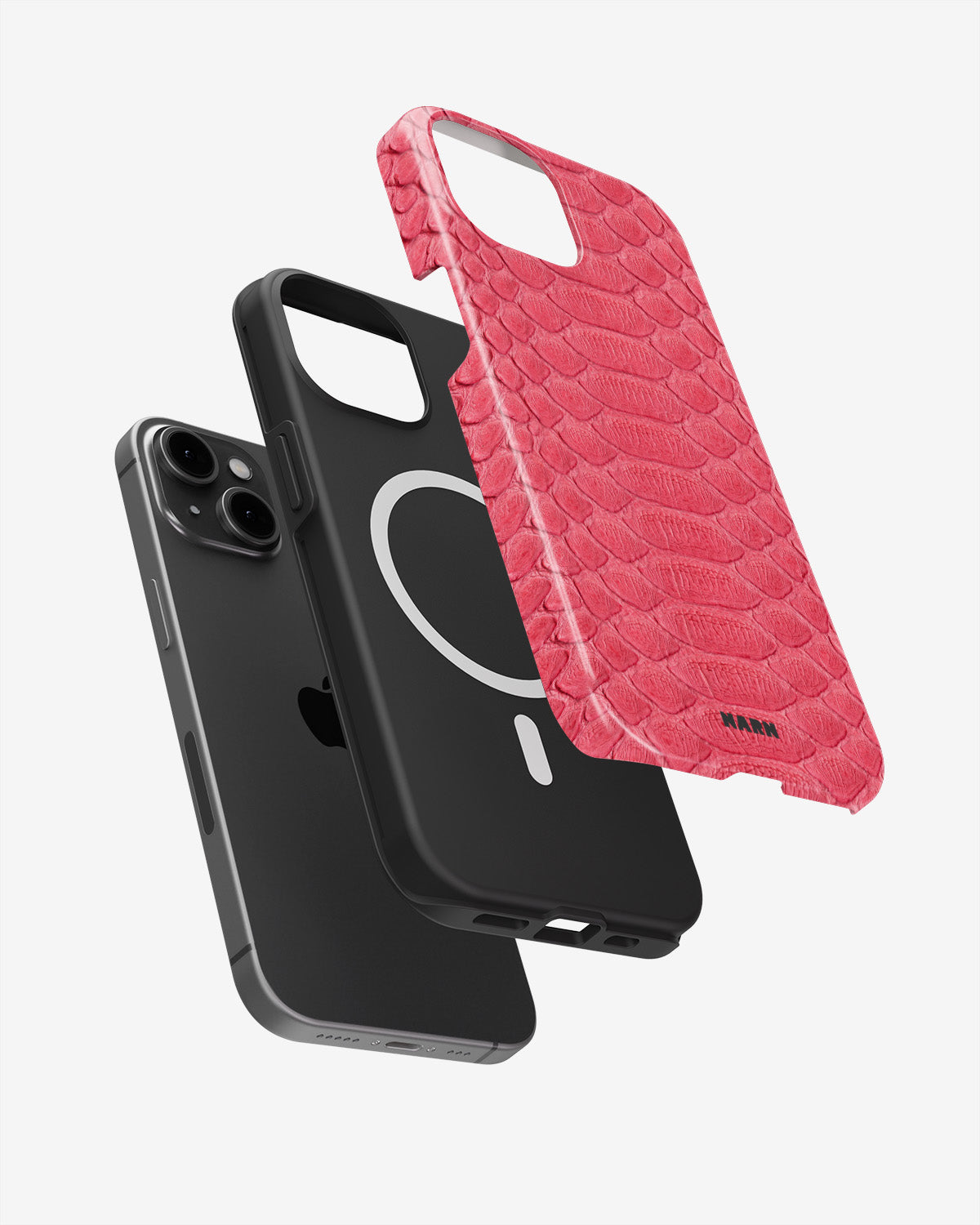 iPhone 14 Plus Tough Case – Pink Snake - View 2