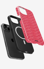 iPhone 14 Plus Tough Case – Pink Snake - View 2