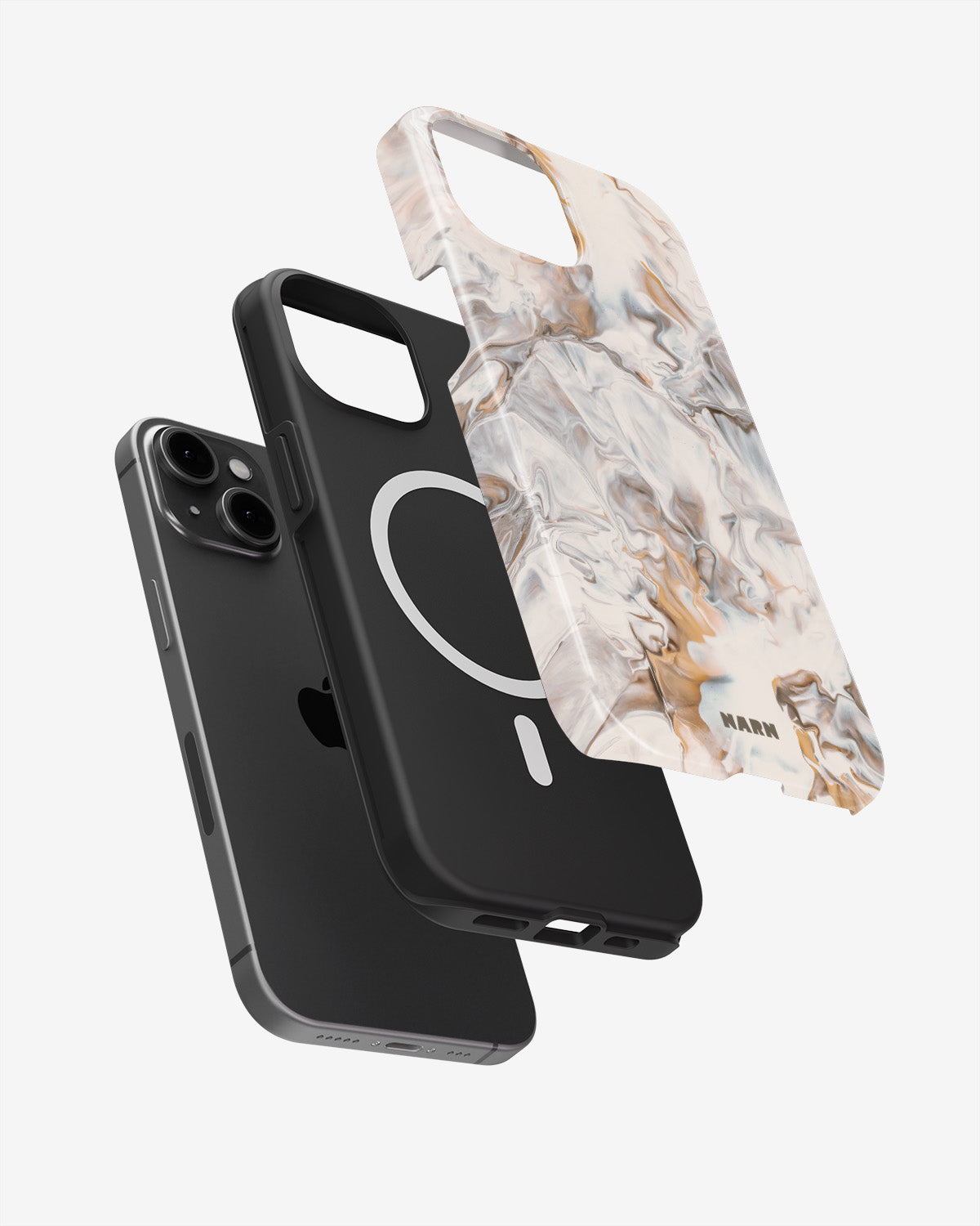 iPhone 14 Plus Tough Case – Icy Caramel - View 2