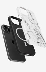 iPhone 14 Plus Tough Case – Milky Marble - View 2