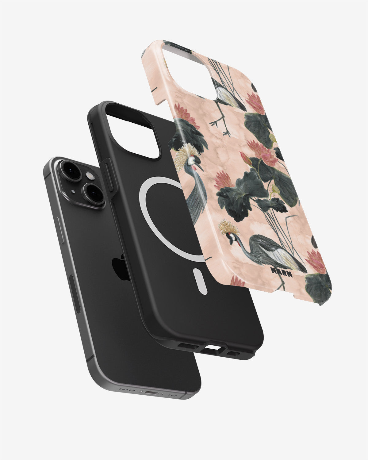 iPhone 14 Plus Tough Case – Crowned Bird - View 2