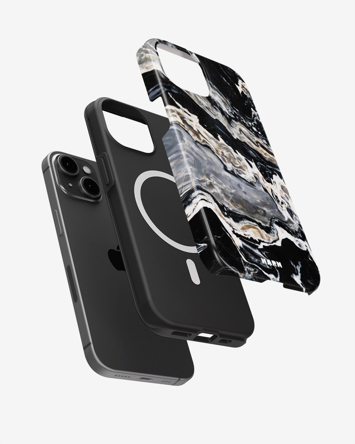 iPhone 14 Plus Tough Case – Dark Swirl - View 2