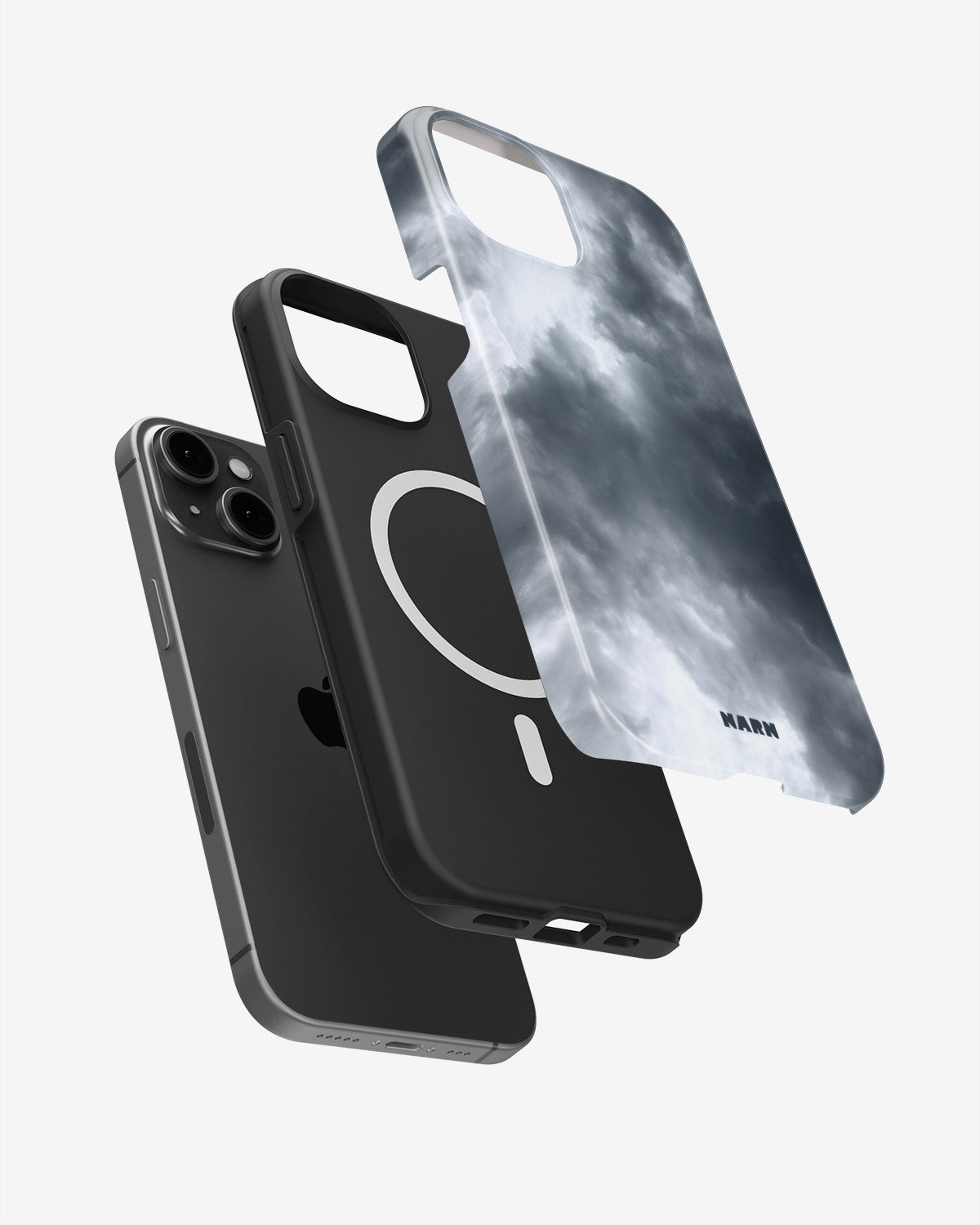 iPhone 14 Plus Tough Case – Cloudy - View 2