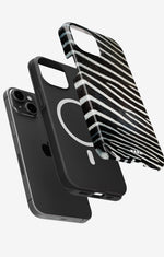 iPhone 14 Plus Tough Case – Zebra Stripe - View 2